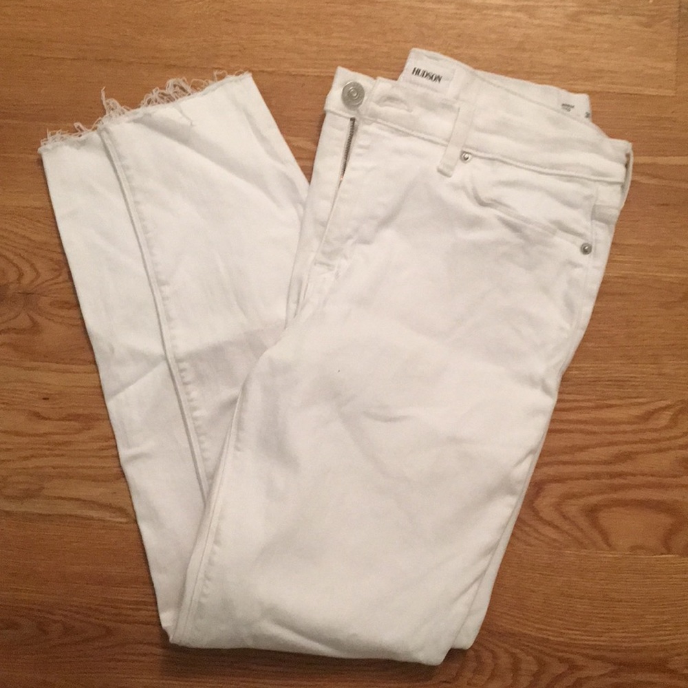 Hudson White Jeans